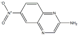 6-nitroquinoxalin-2-amine Struktur