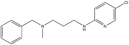 benzyl({3-[(5-chloropyridin-2-yl)amino]propyl})methylamine Struktur