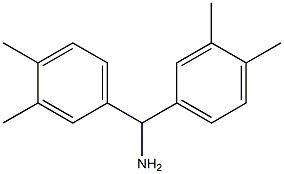 bis(3,4-dimethylphenyl)methanamine Struktur