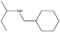 butan-2-yl(cyclohexylmethyl)amine Struktur