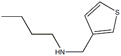 butyl(thiophen-3-ylmethyl)amine Struktur