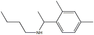 butyl[1-(2,4-dimethylphenyl)ethyl]amine Struktur