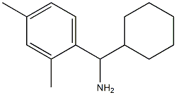 cyclohexyl(2,4-dimethylphenyl)methanamine Struktur