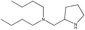 dibutyl(pyrrolidin-2-ylmethyl)amine Struktur