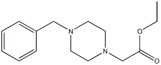 ethyl 2-(4-benzylpiperazin-1-yl)acetate Struktur