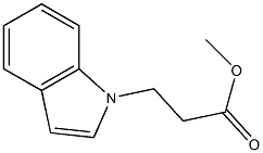 methyl 3-(1H-indol-1-yl)propanoate Struktur