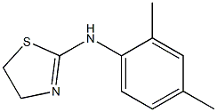 N-(2,4-dimethylphenyl)-4,5-dihydro-1,3-thiazol-2-amine Struktur