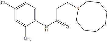 N-(2-amino-4-chlorophenyl)-3-(azocan-1-yl)propanamide Struktur