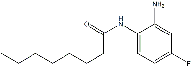 N-(2-amino-4-fluorophenyl)octanamide Struktur