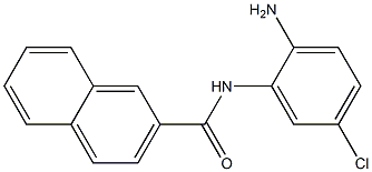 N-(2-amino-5-chlorophenyl)-2-naphthamide Struktur