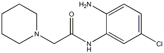 N-(2-amino-5-chlorophenyl)-2-piperidin-1-ylacetamide Struktur