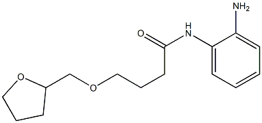 N-(2-aminophenyl)-4-(oxolan-2-ylmethoxy)butanamide Struktur