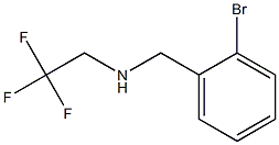 N-(2-bromobenzyl)-N-(2,2,2-trifluoroethyl)amine Struktur