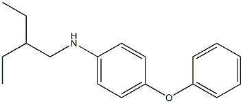 N-(2-ethylbutyl)-4-phenoxyaniline Struktur