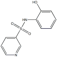 N-(2-hydroxyphenyl)pyridine-3-sulfonamide Struktur