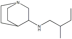 N-(2-methylbutyl)-1-azabicyclo[2.2.2]octan-3-amine Struktur