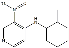 N-(2-methylcyclohexyl)-3-nitropyridin-4-amine Struktur