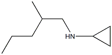 N-(2-methylpentyl)cyclopropanamine Struktur