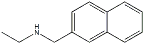 N-(2-naphthylmethyl)ethanamine Struktur