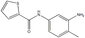 N-(3-amino-4-methylphenyl)thiophene-2-carboxamide Struktur