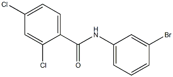 N-(3-bromophenyl)-2,4-dichlorobenzamide Struktur