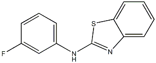 N-(3-fluorophenyl)-1,3-benzothiazol-2-amine Struktur