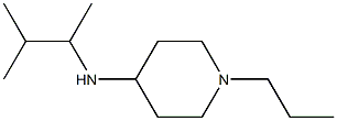 N-(3-methylbutan-2-yl)-1-propylpiperidin-4-amine Struktur