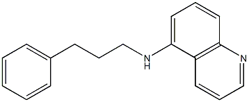 N-(3-phenylpropyl)quinolin-5-amine Struktur