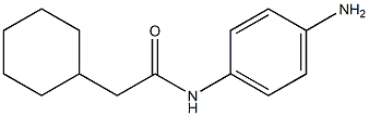 N-(4-aminophenyl)-2-cyclohexylacetamide Struktur