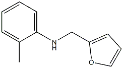 N-(furan-2-ylmethyl)-2-methylaniline Struktur