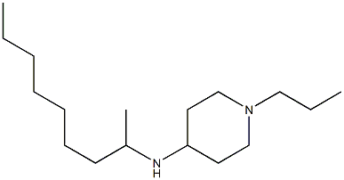 N-(nonan-2-yl)-1-propylpiperidin-4-amine Struktur