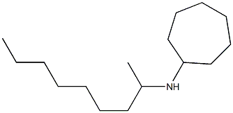 N-(nonan-2-yl)cycloheptanamine Struktur