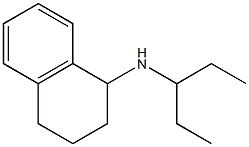 N-(pentan-3-yl)-1,2,3,4-tetrahydronaphthalen-1-amine Struktur