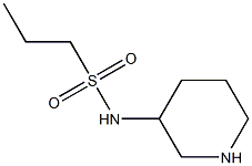 N-(piperidin-3-yl)propane-1-sulfonamide Struktur