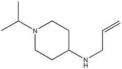 N-(prop-2-en-1-yl)-1-(propan-2-yl)piperidin-4-amine Struktur