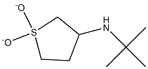 N-(tert-butyl)-N-(1,1-dioxidotetrahydrothien-3-yl)amine Struktur