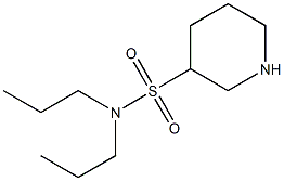 N,N-dipropylpiperidine-3-sulfonamide Struktur