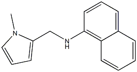 N-[(1-methyl-1H-pyrrol-2-yl)methyl]naphthalen-1-amine Struktur