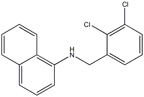 N-[(2,3-dichlorophenyl)methyl]naphthalen-1-amine Struktur