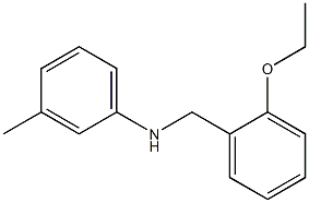 N-[(2-ethoxyphenyl)methyl]-3-methylaniline Struktur