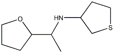 N-[1-(oxolan-2-yl)ethyl]thiolan-3-amine Struktur