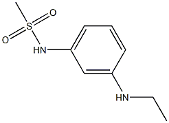 N-[3-(ethylamino)phenyl]methanesulfonamide Struktur