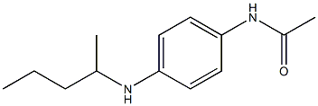 N-[4-(pentan-2-ylamino)phenyl]acetamide Struktur