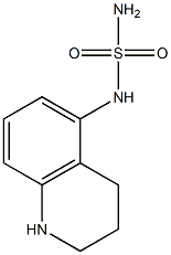 N-1,2,3,4-tetrahydroquinolin-5-ylsulfamide Struktur