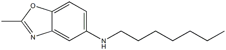 N-heptyl-2-methyl-1,3-benzoxazol-5-amine Struktur