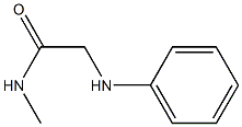 N-methyl-2-(phenylamino)acetamide Struktur