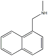 N-methyl-N-(1-naphthylmethyl)amine Struktur