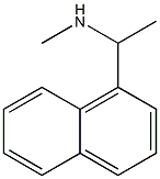 N-methyl-N-[1-(1-naphthyl)ethyl]amine Struktur