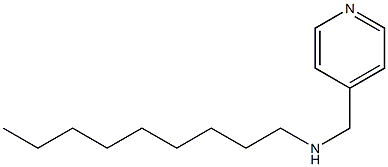 nonyl(pyridin-4-ylmethyl)amine Struktur