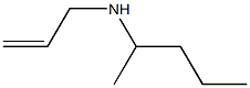 pentan-2-yl(prop-2-en-1-yl)amine Struktur